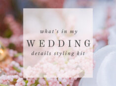 wedding styling kit