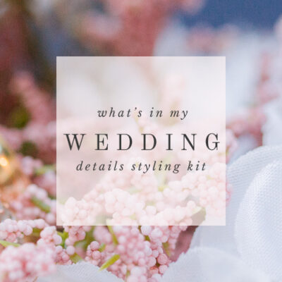 wedding styling kit