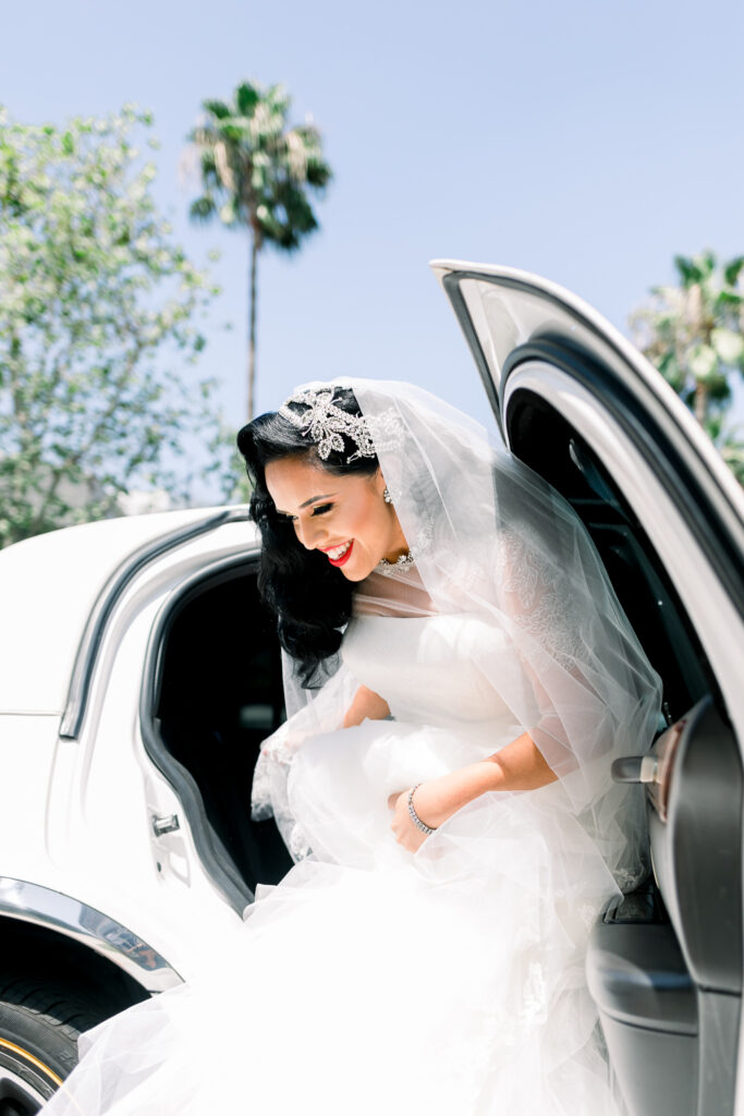 vintage glam wedding bridal portraits