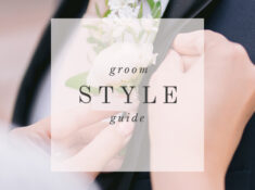 grooms style guide engagement session