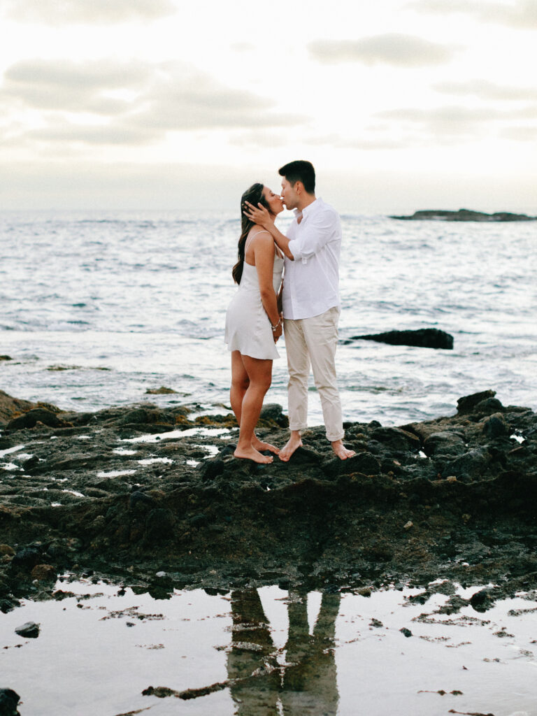 montage laguna beach engagement photo