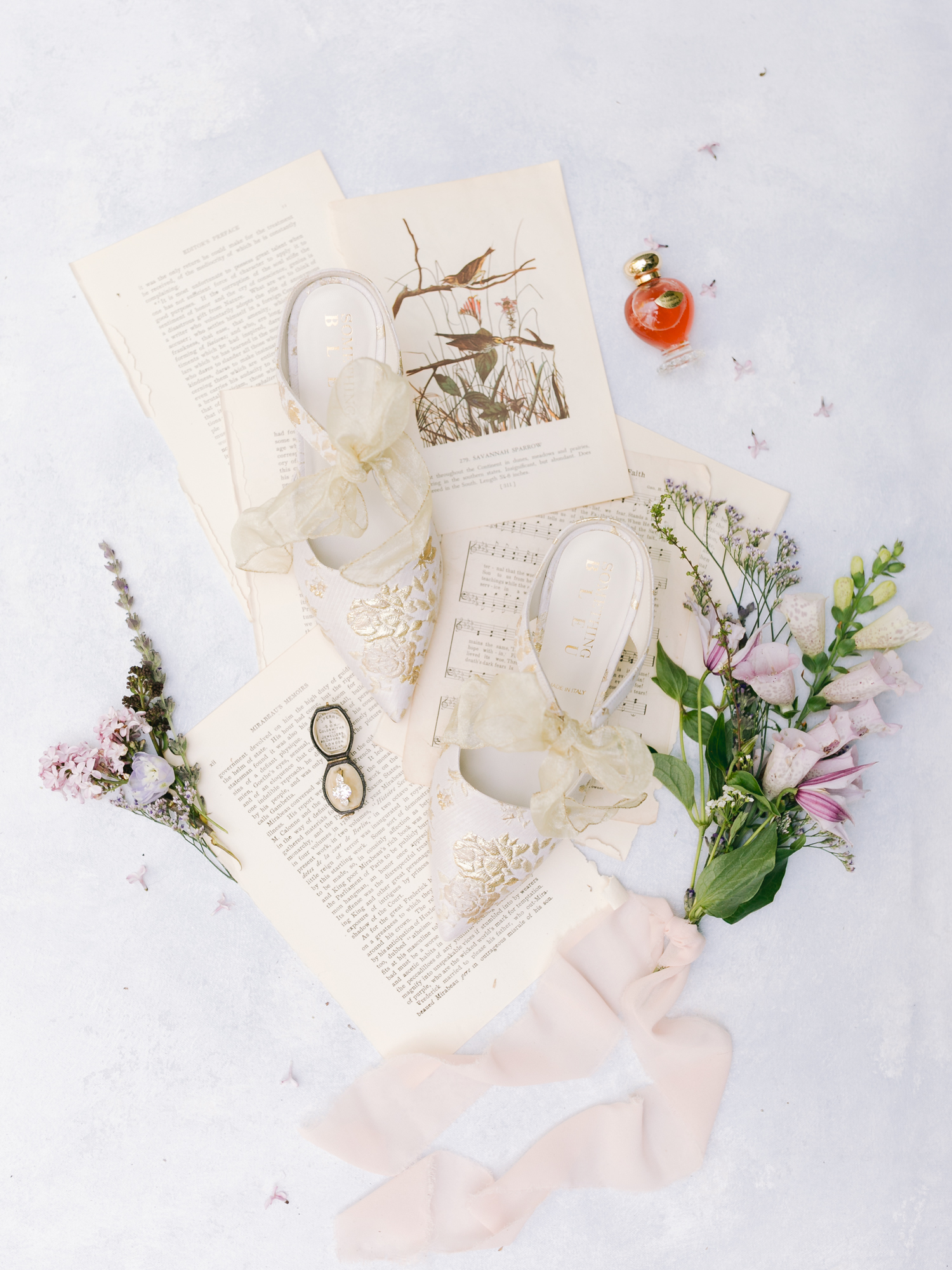 wedding flat lay invitation suite romantic details